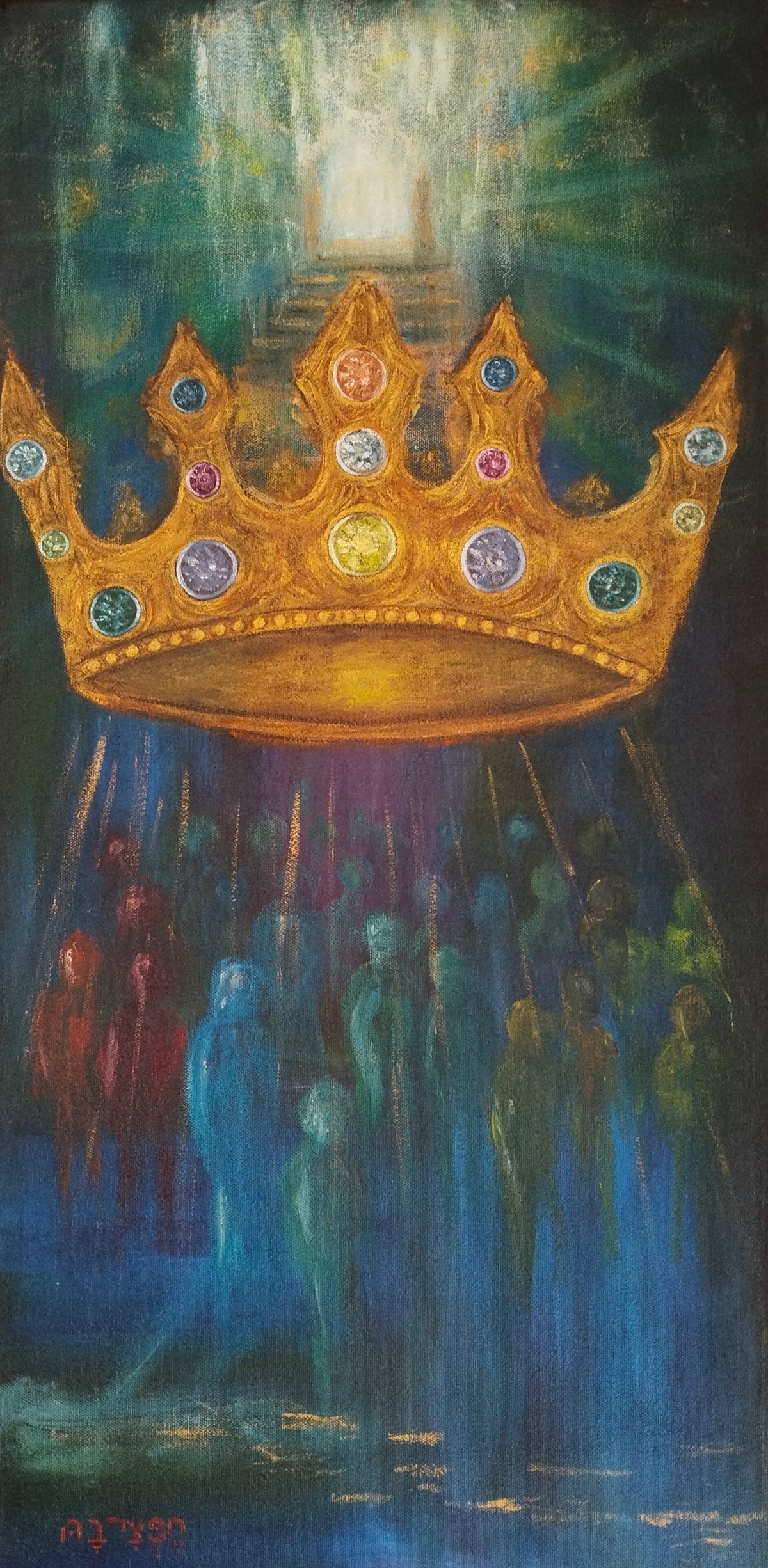 THE RETURN CROWN PROPHETIC ART BOXED CANVAS PRINTS