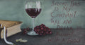 MARRIAGE COVENANT 1 CROPPED BIBLE 3 STRAND CORD WEDDING RINGS GRAPES WINE WORDS