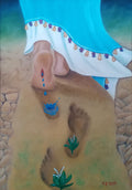 YUSHUA OUR HIGH PRIEST TURNING DRY PLACES INTO FRUITFULNESS AND ABUNDANCE PROPHETIC ART BOXED CANVAS PRINTS FROM ORIGINAL ART