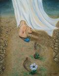 JESUS TURNS DESERT AREAS INTO GARDEN PROPHETIC ART BOXED CANVAS PRINTS FROM ORIGINAL HEPHZIBAH ART